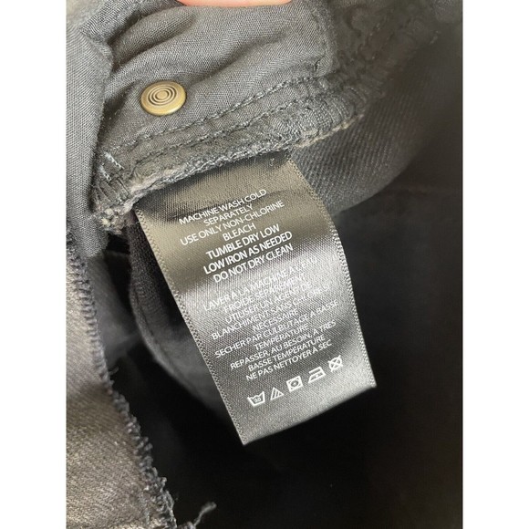 Urban Outfitters BDG 27 Cheeky Denim Shorts High Rise Cutt Off Washed Black - Picture 10 of 11